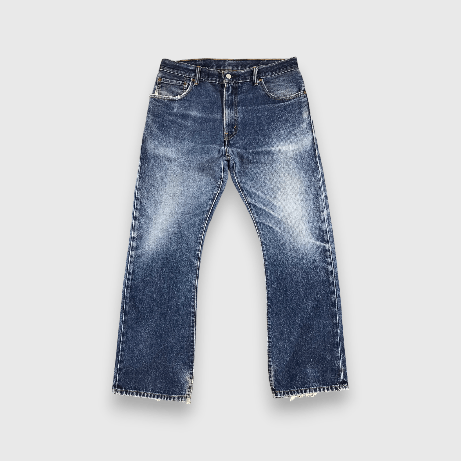 Levi's Vintage Levis 505 Jeans Stone Washed Denim-J1032 Size US 35 - 1 Thumbnail