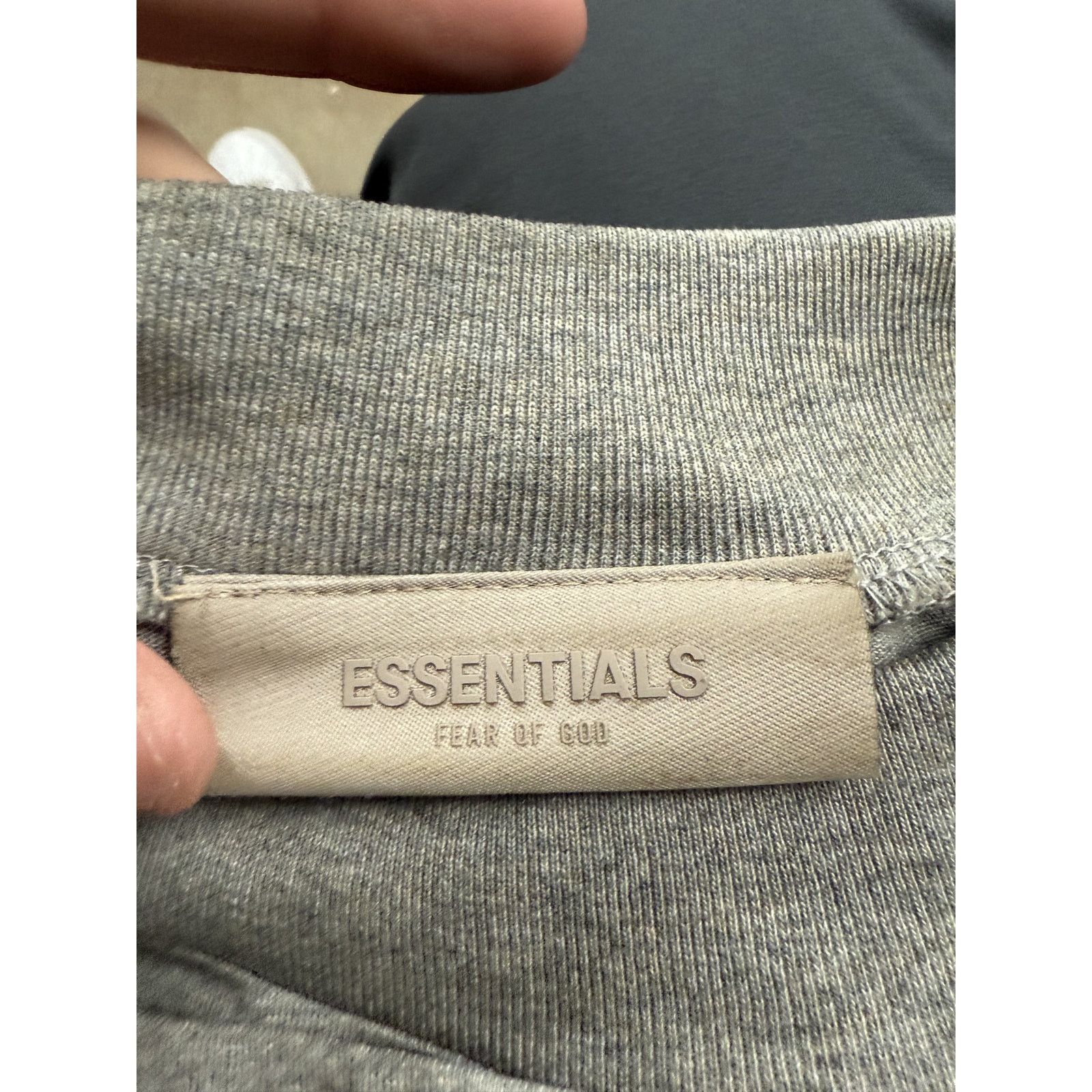Essentials Essentials Dark Oatmeal Tee Used Small Size US S / EU 44-46 / 1 - 3 Thumbnail