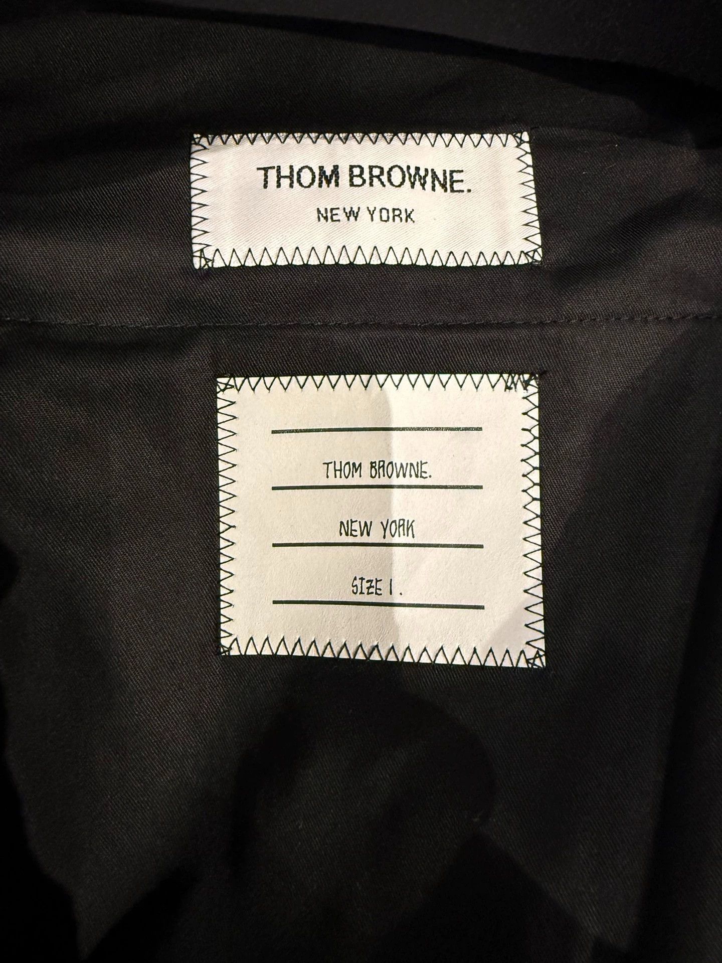 Thom Browne Thom Browne Charcoal Gray Slim Low-Rise Wool Trousers Size US 29 - 4 Thumbnail