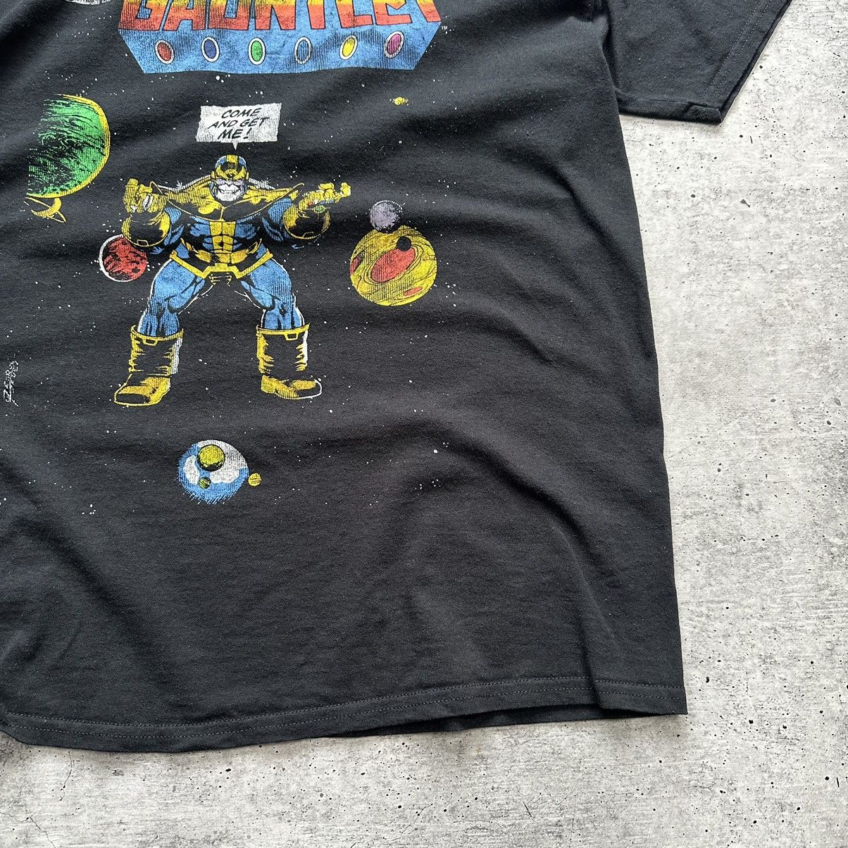 Vintage Marvel Comics Homme Infinity Gauntlet T-Shirt Size US L / EU 52-54 / 3 - 4 Thumbnail