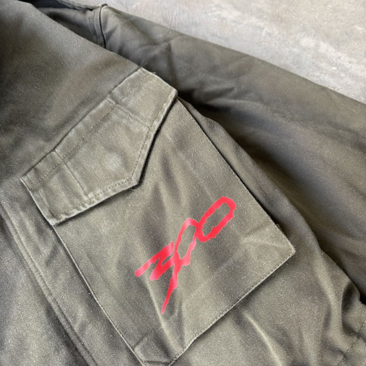 Vintage RARE "300" Movie (2007) Crew Jacket - Military M88 Custom Size US L / EU 52-54 / 3 - 2 Thumbnail