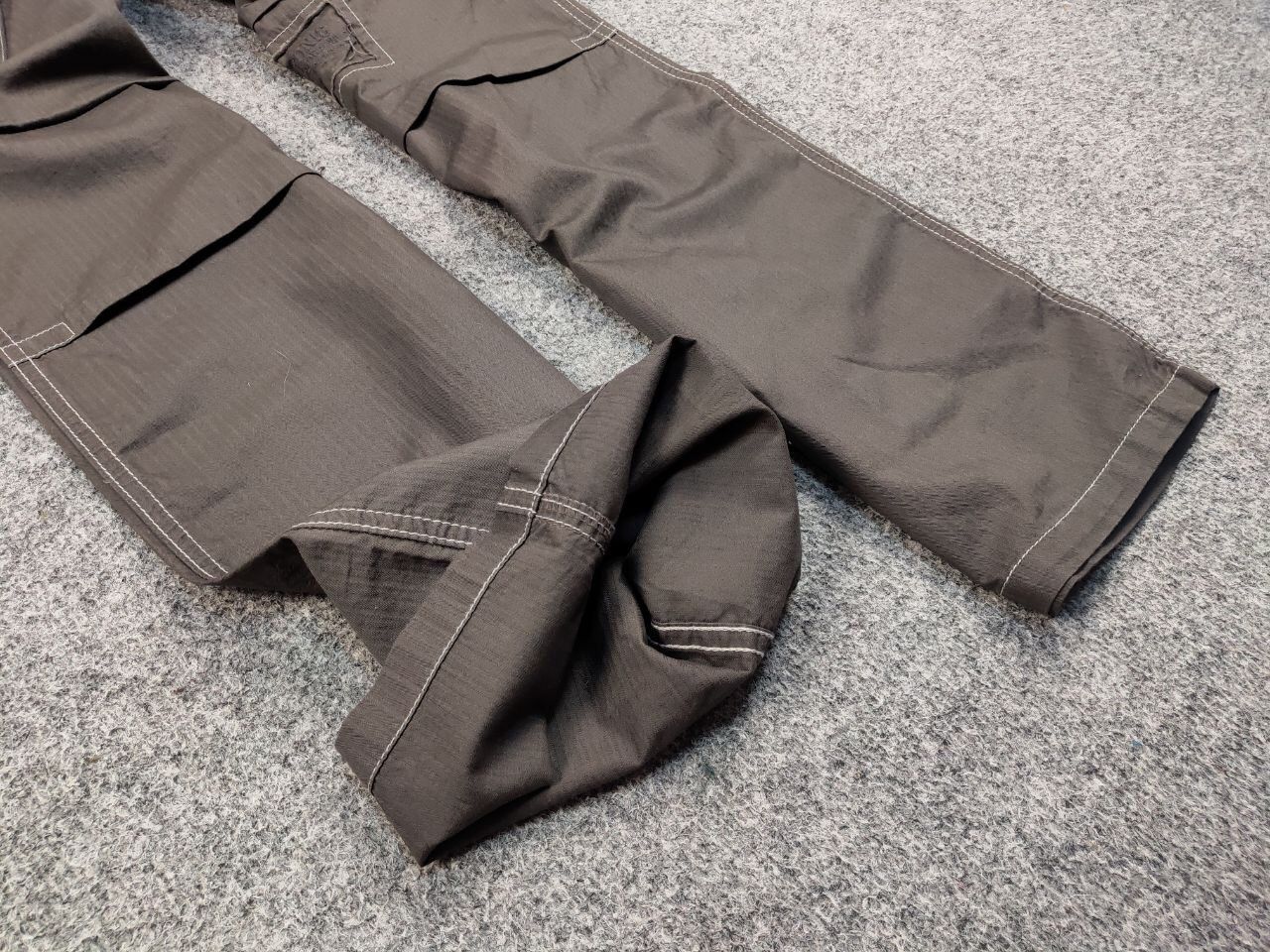 Japanese Brand Vintage 90's Japan Style Cargo Brown Pants Travis Scott Size US 31 - 11 Thumbnail