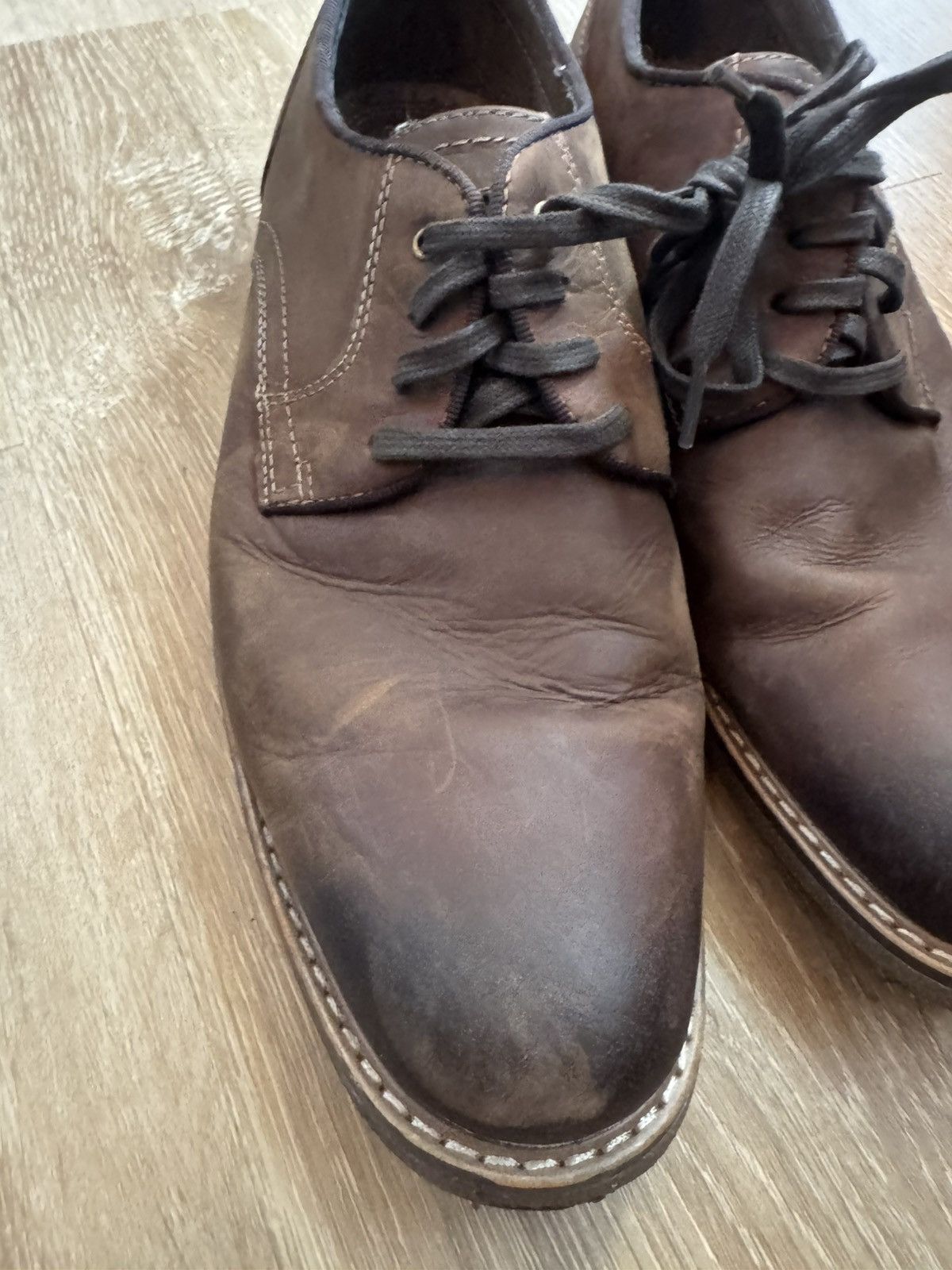 Dockers Dockers Stained Leather Derby Dress Shoe 10.5 Men's Size US 10.5 / EU 43-44 - 2 Thumbnail