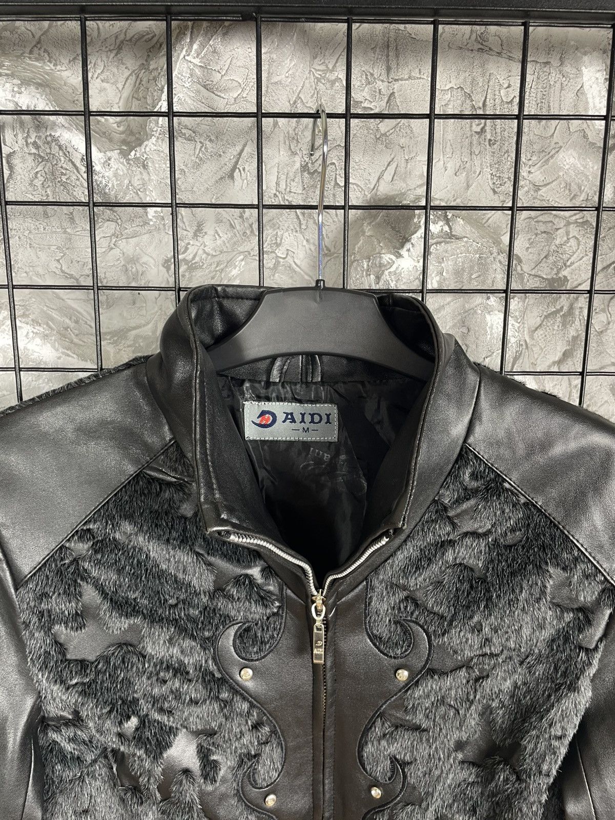 If Six Was Nine Archive Y2K Faux Leather Fur Jacket Vamp Kmrii LGB Vibe Size US S / EU 44-46 / 1 - 10 Thumbnail