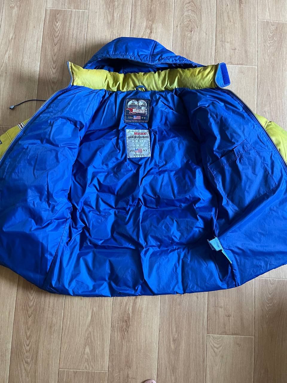 Vintage Bear Usa Down Jacket Big Logo Vintage Size US M / EU 48-50 / 2 - 10 Thumbnail