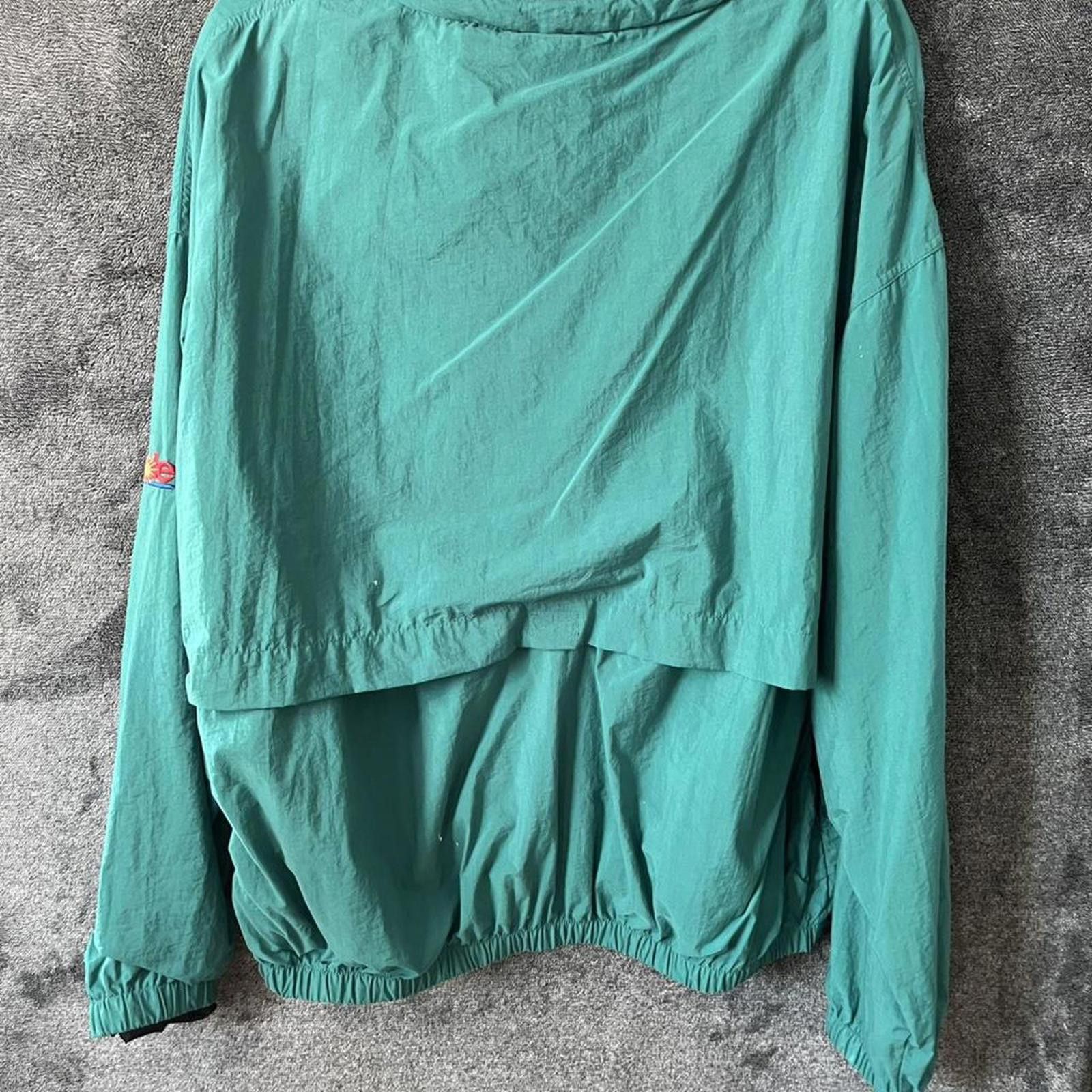 Other Vintage 90s Greg Norman Teal Nylon Windbreaker Jacket XL Size US XL / EU 56 / 4 - 2 Thumbnail