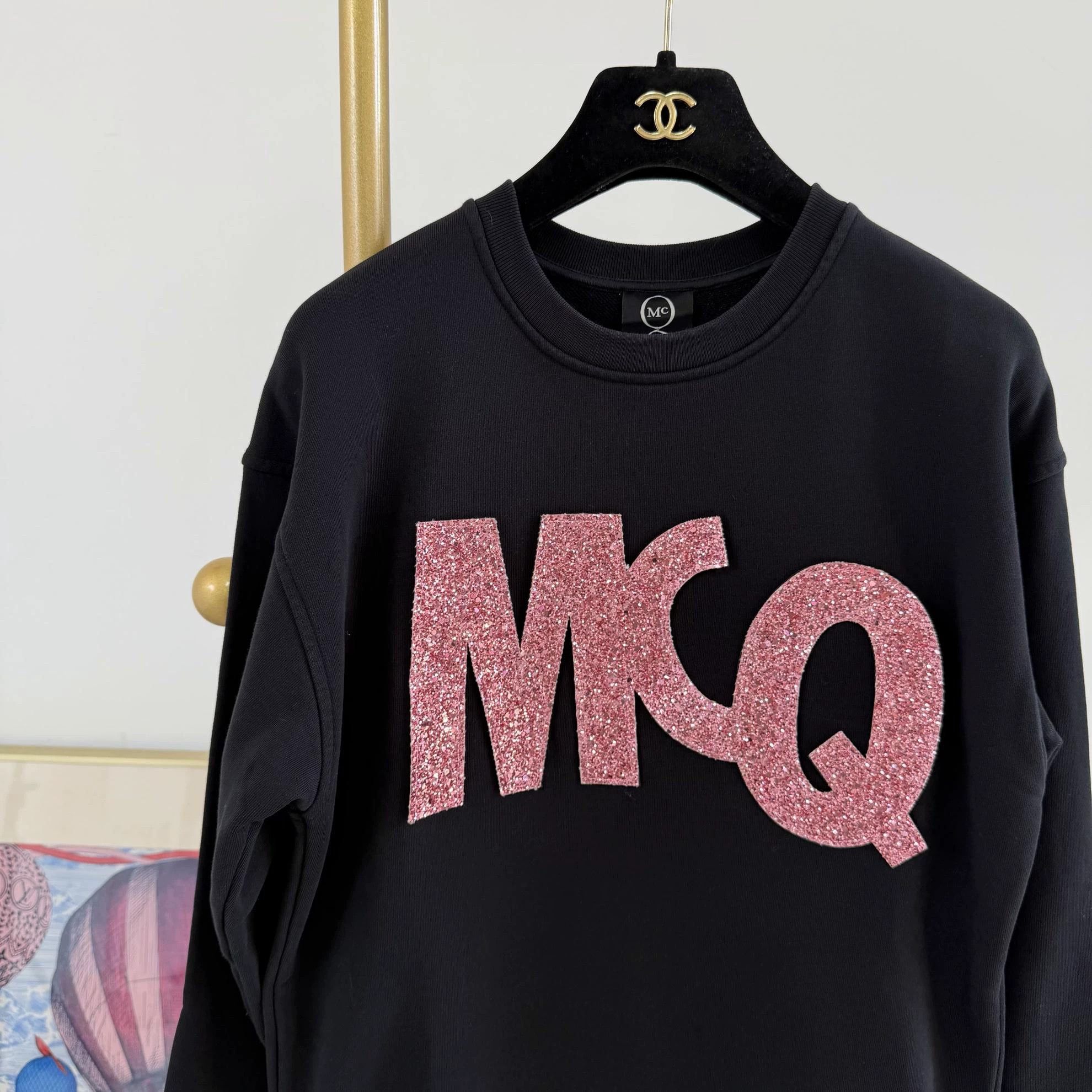 Alexander McQueen Alexander McQueen Sequin Letter Pullover XS 5855 Size US XS / EU 42 / 0 - 5 Thumbnail