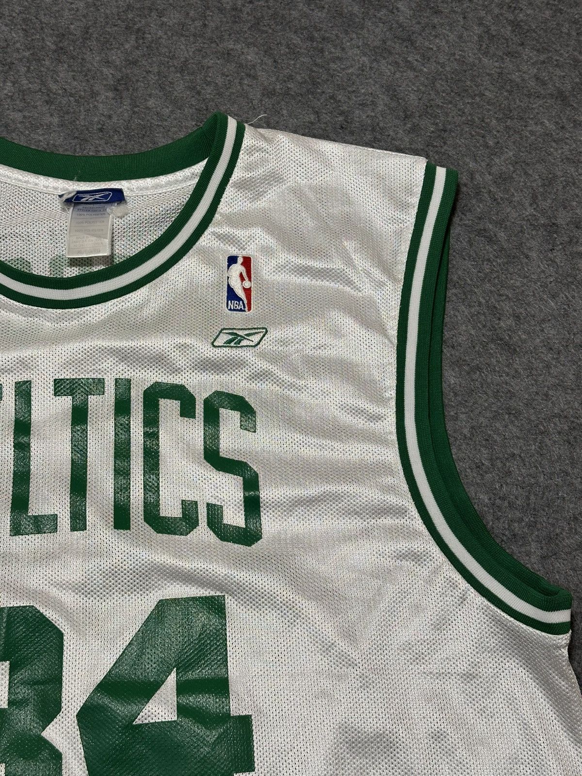 Reebok vintage Reebok Boston Celtics Paul Pierce #34 white jersey. Size US XL / EU 56 / 4 - 7 Thumbnail