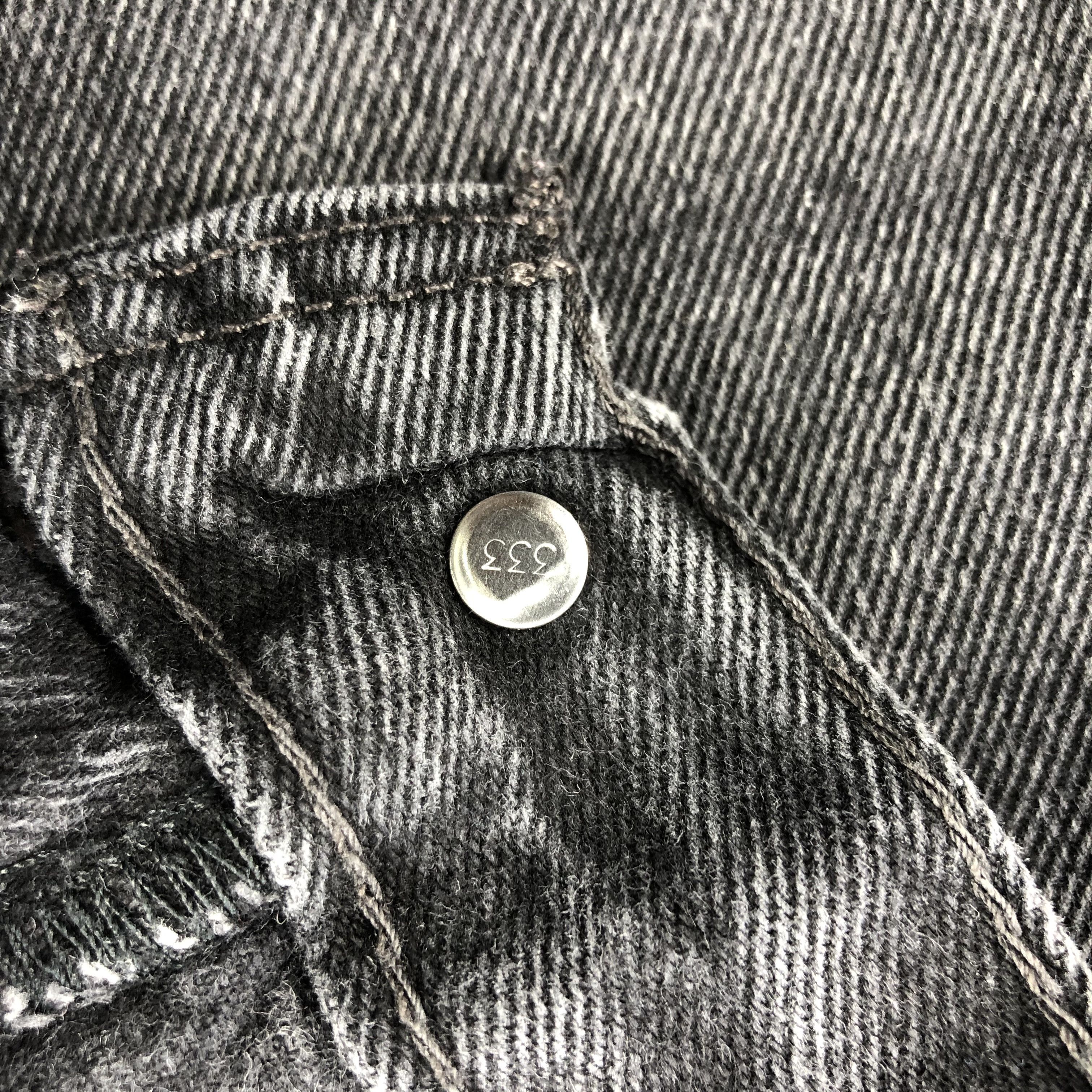 Levi's × Vintage Vintage Faded Black Levis 505 Jeans-JM2557 Size US 36 / EU 52 - 13 Thumbnail