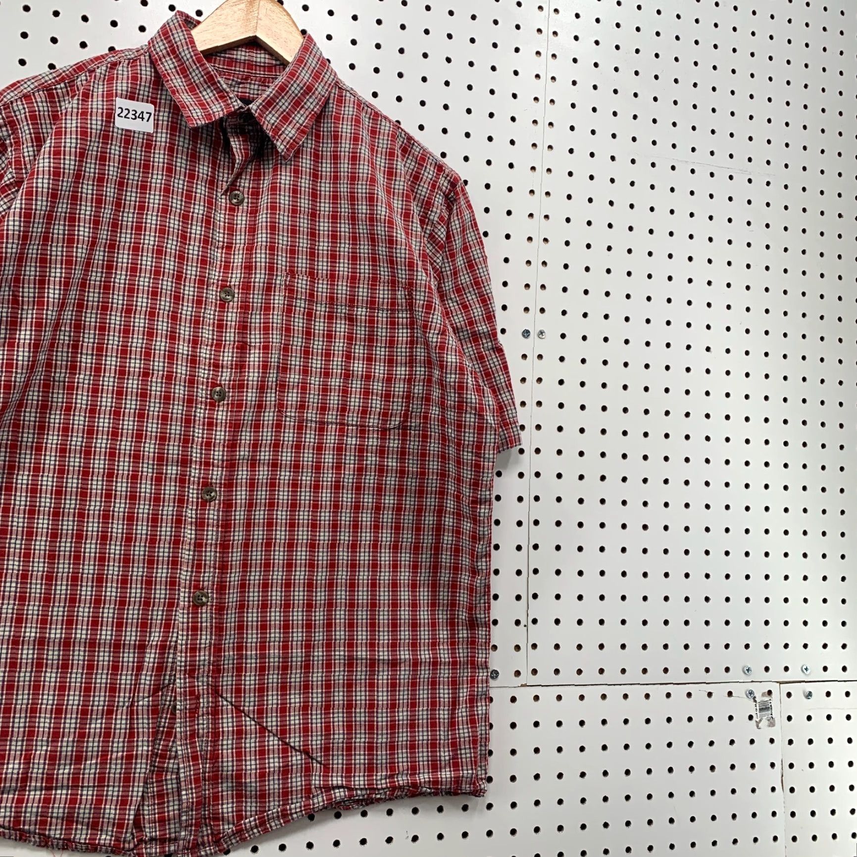 Vintage RedHead Shirt Mens Medium Red White Check Plaid Button Pocket Short Sleeve 23x29 Size US M / EU 48-50 / 2 - 4 Thumbnail