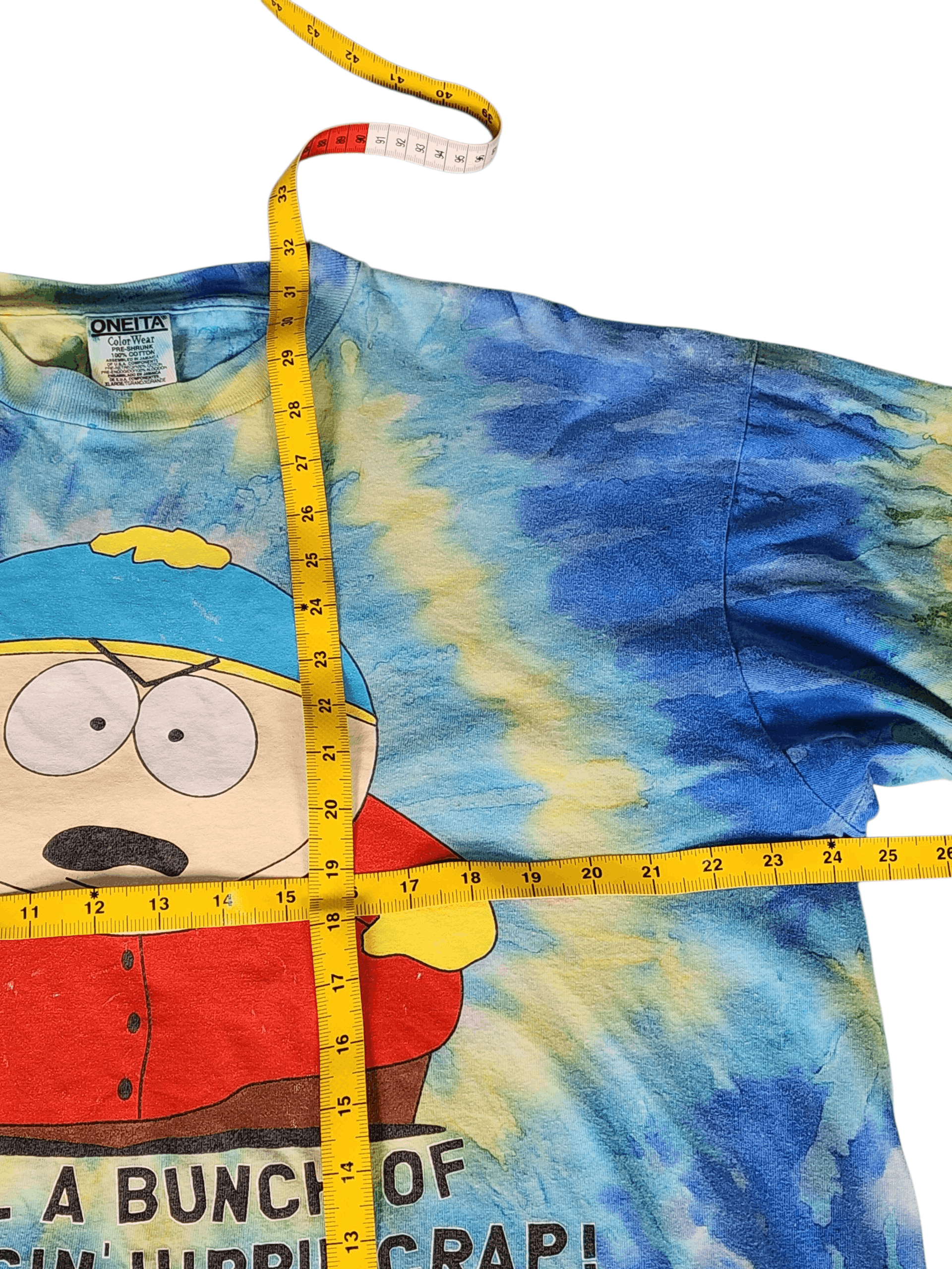 Vintage Vintage 1997 South Park Eric Cartman Comedy Central 90s Size US XL / EU 56 / 4 - 7 Thumbnail