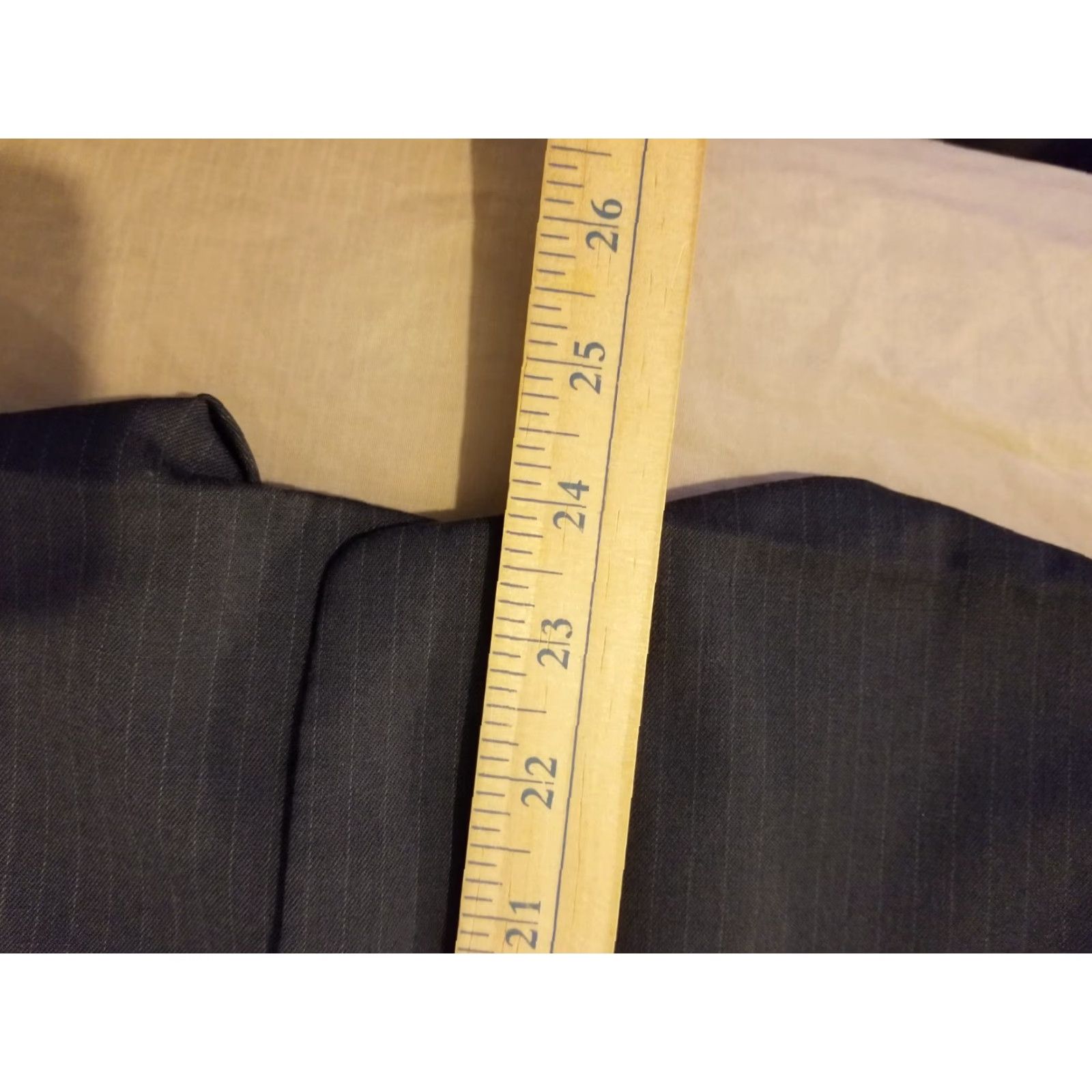 Ann Taylor VINTAGE? (No) Regular: Womens Ann Taylor Wool Blazer 8P Petite Gray Gray Shirt? Size M / US 6-8 / IT 42-44 - 7 Thumbnail