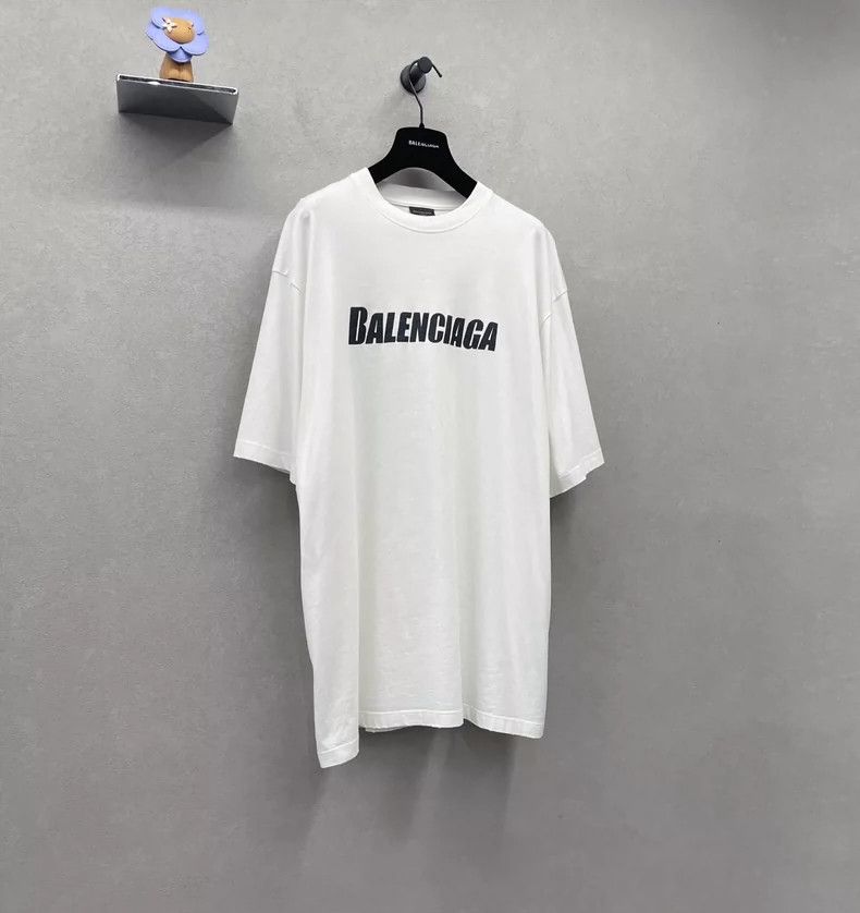 Balenciaga Balenciaga Alphabet Logo Crew Neck Short Sleeve Size US S / EU 44-46 / 1 - 3 Thumbnail