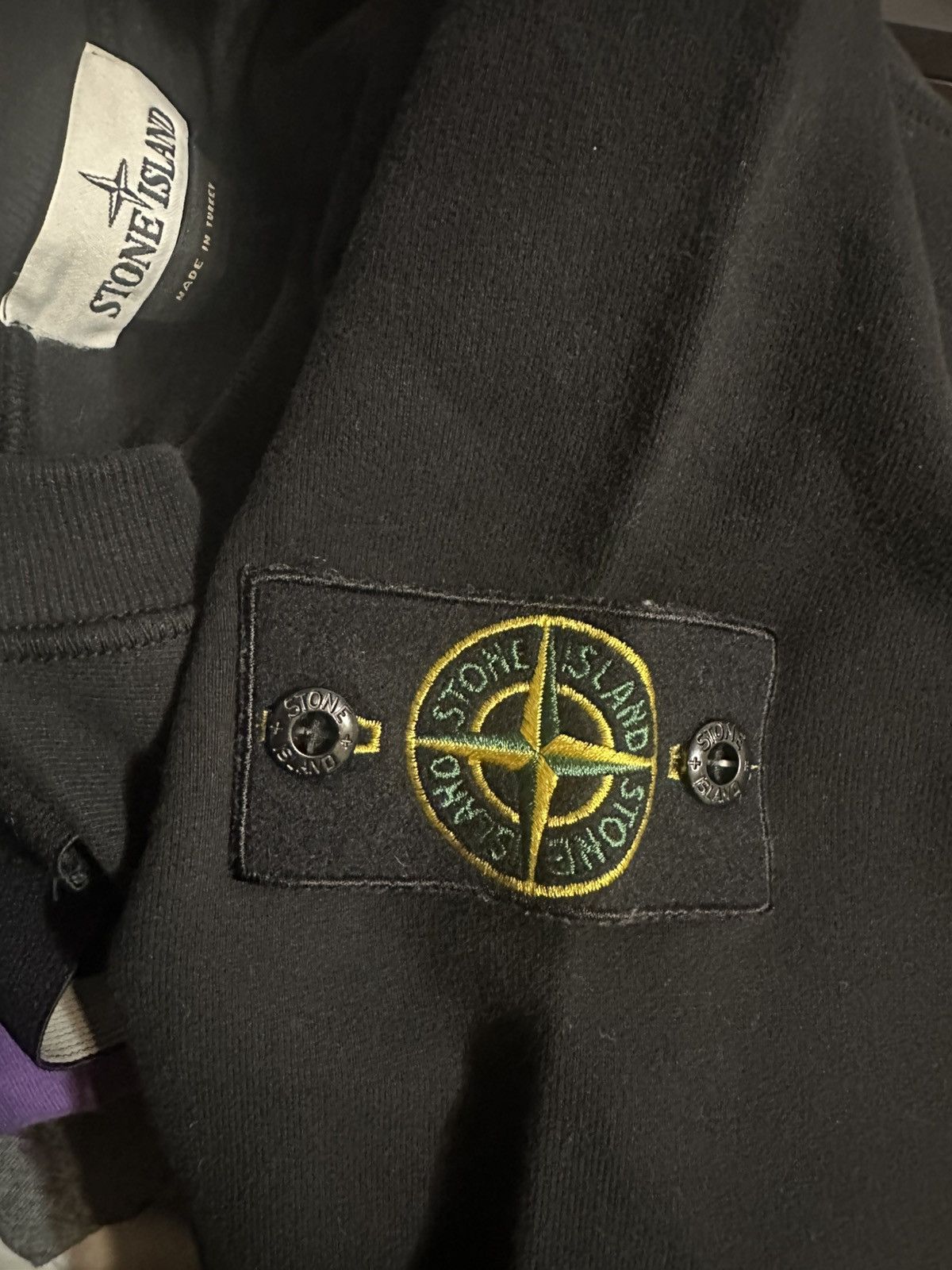 Stone Island Stone Island Black Sweater Size US S / EU 44-46 / 1 - 9 Thumbnail