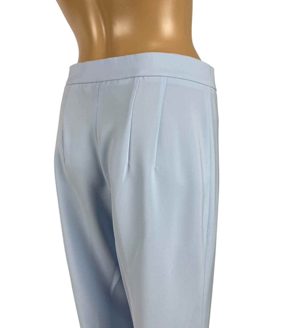 Designer By Kris Maran Flared Dress Pants Silk Blend Polyester size M Size 34" / US 12 / IT 48 - 8 Thumbnail
