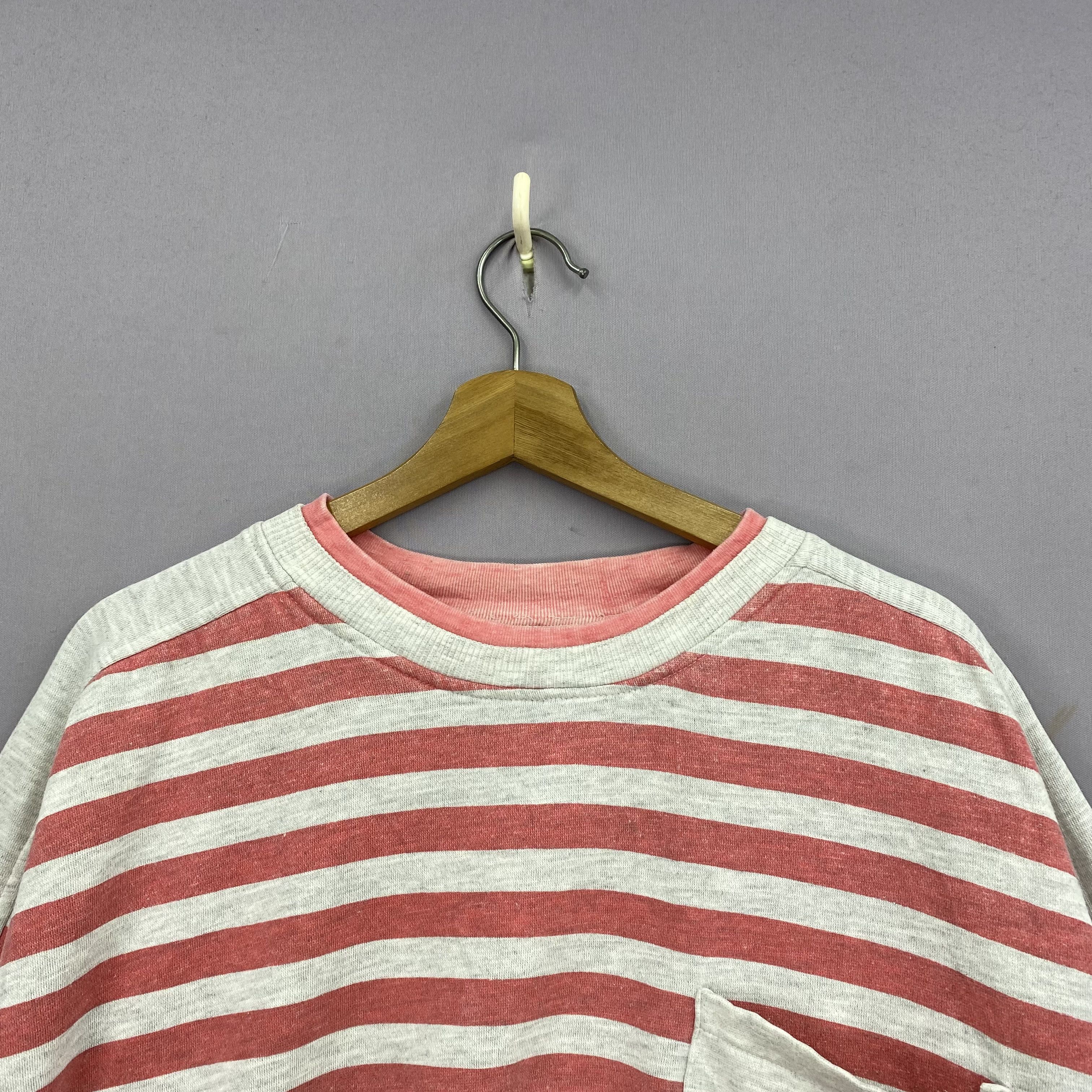 Japanese Brand Vintage Saturdays Sweater 90s Striped Streetwear Sweatshirt Size US L / EU 52-54 / 3 - 3 Thumbnail