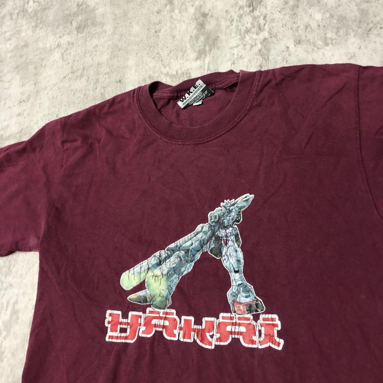 Other Burgundy and red W.K.E. Cyberpunk T-shirt #cyberpunk Size US S / EU 44-46 / 1 - 3 Thumbnail