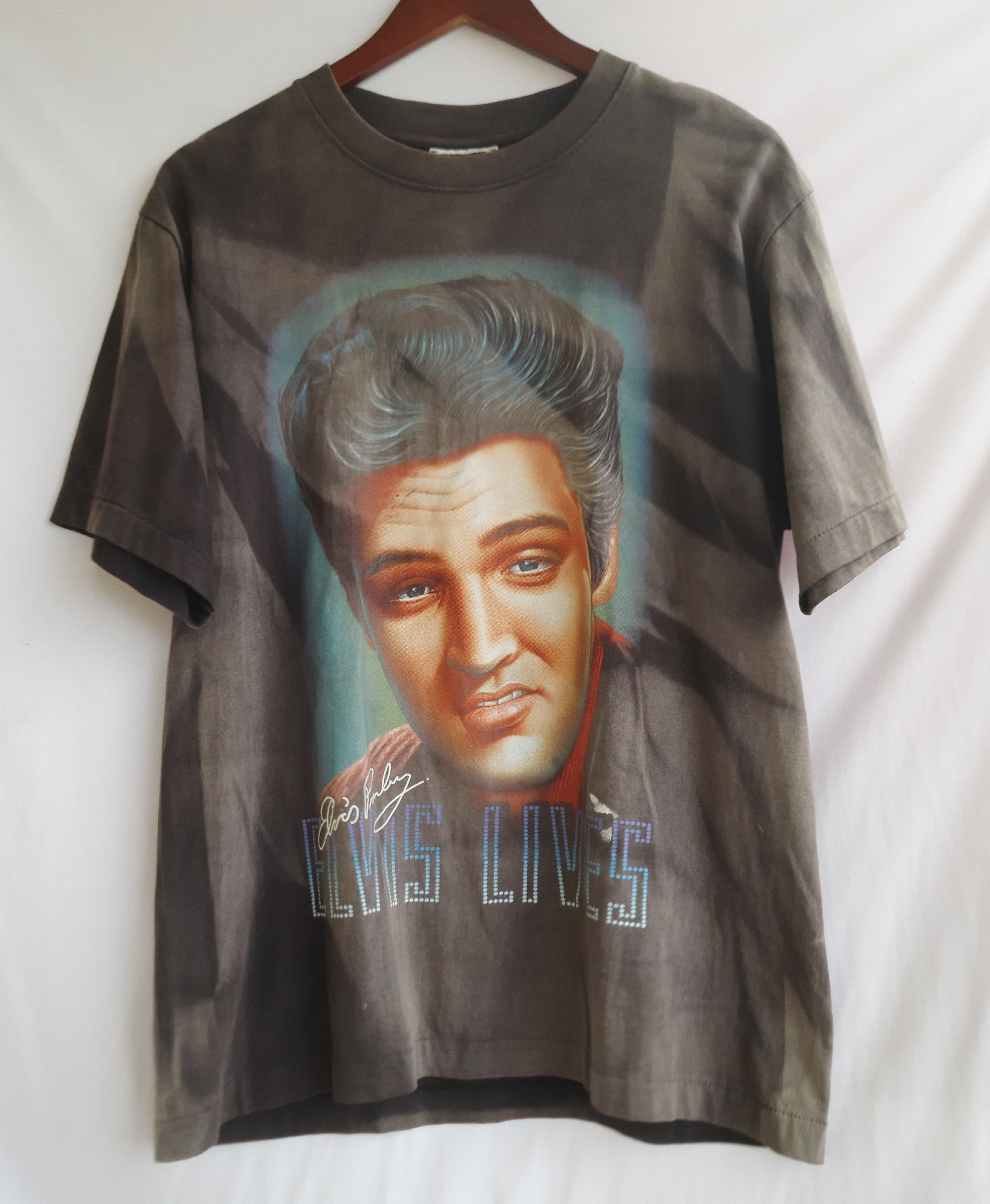 Band Tees Elvis Lives ELVIS PRESLEY T-Shirt Size US L / EU 52-54 / 3 - 1 Thumbnail