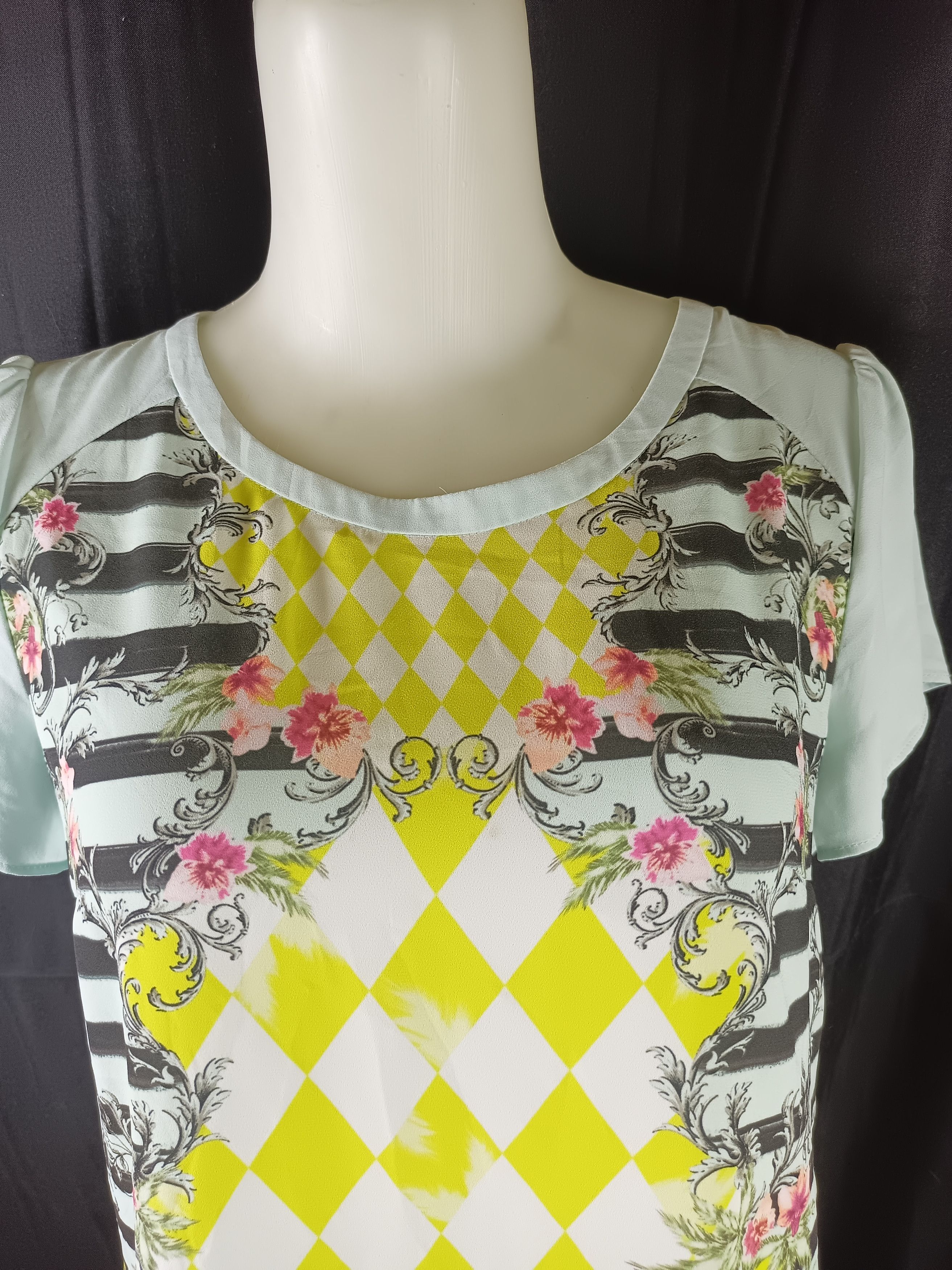 Other ISABEY DE PARIS Women's Dress Multicolor Floral Print Size XS / US 0-2 / IT 36-38 - 3 Thumbnail