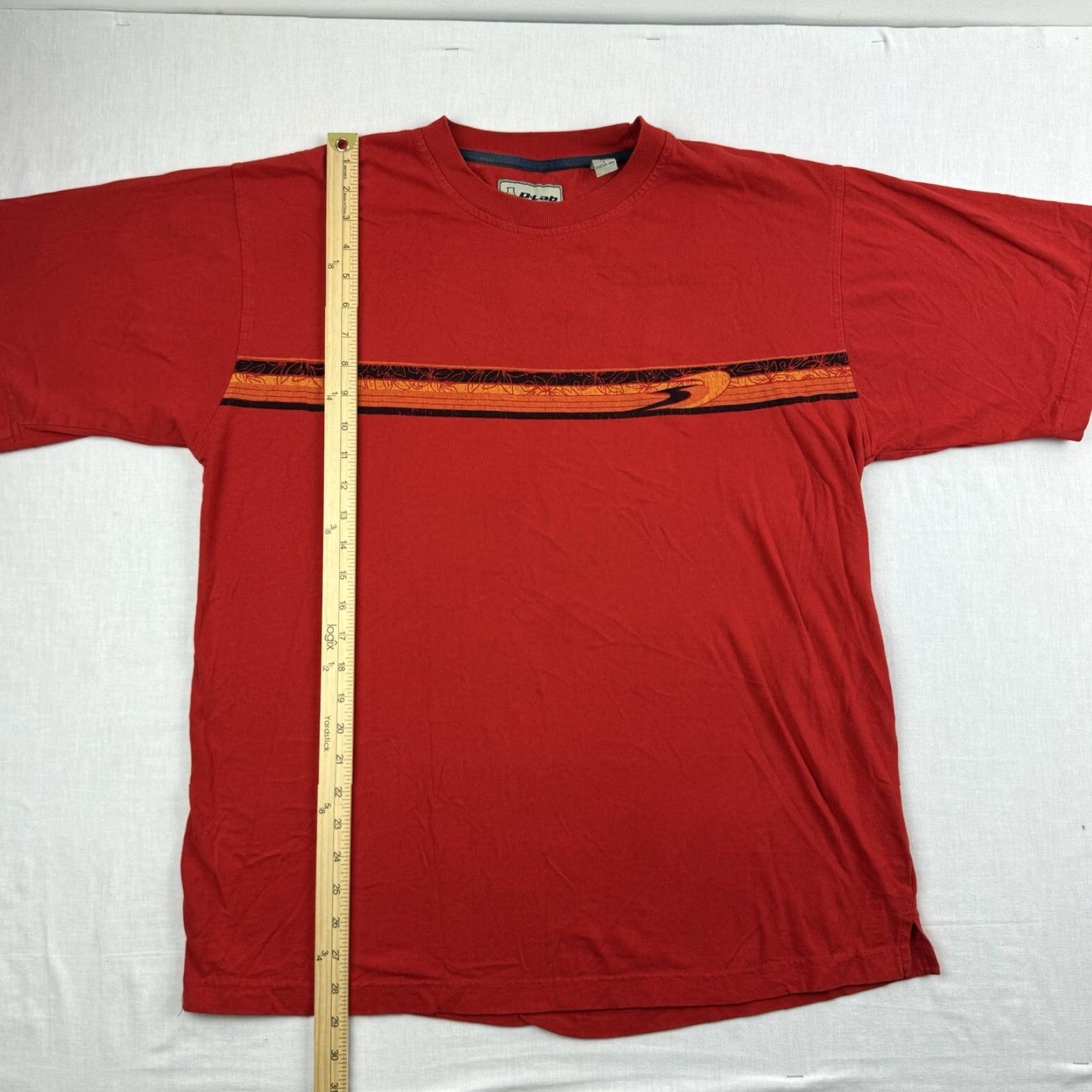 Vintage VINTAGE Doctor Lucky Shirt Adult Large Red T-Shirt 90s Grunge Skater Punk Mens Size US L / EU 52-54 / 3 - 6 Thumbnail