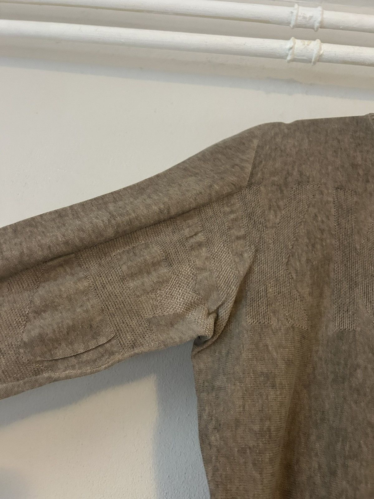 Dirk Bikkembergs Dirk Bikkembergs Taupe Cotton Knit Sweater Size US M / EU 48-50 / 2 - 3 Thumbnail