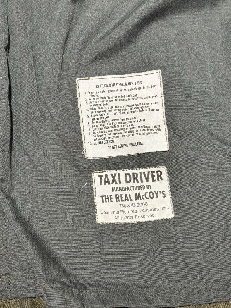 The Real McCoy's The Real Mccoy's Taxi driver's m-65 jacket Rare and out-of- Size US S / EU 44-46 / 1 - 7 Thumbnail