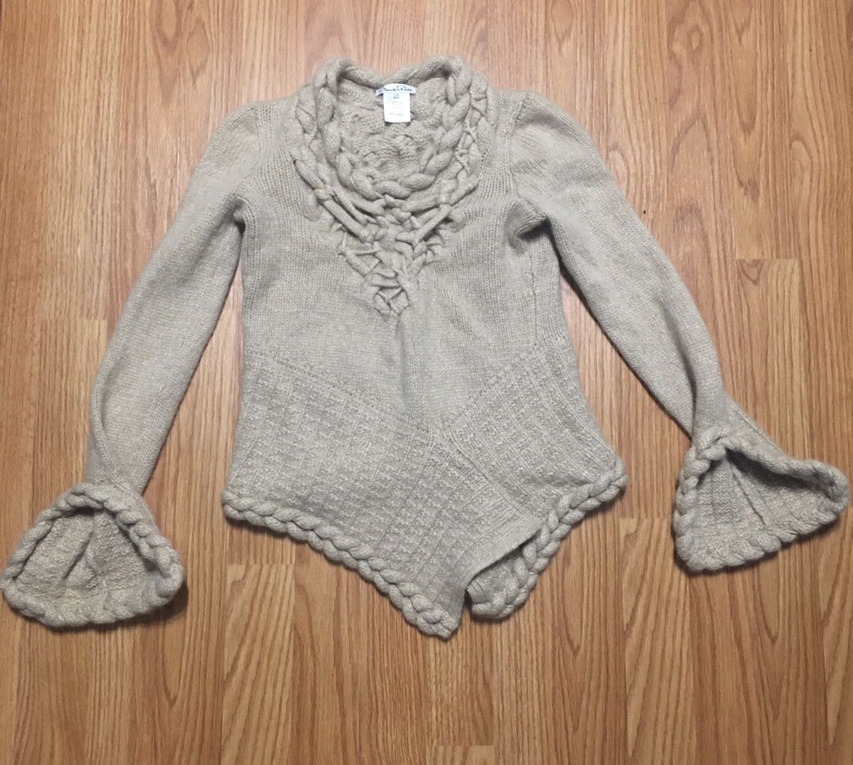 Oscar De La Renta Oscar De La Renta Cashmere Knit Sweater Size S Size S / US 4 / IT 40 - 8 Thumbnail