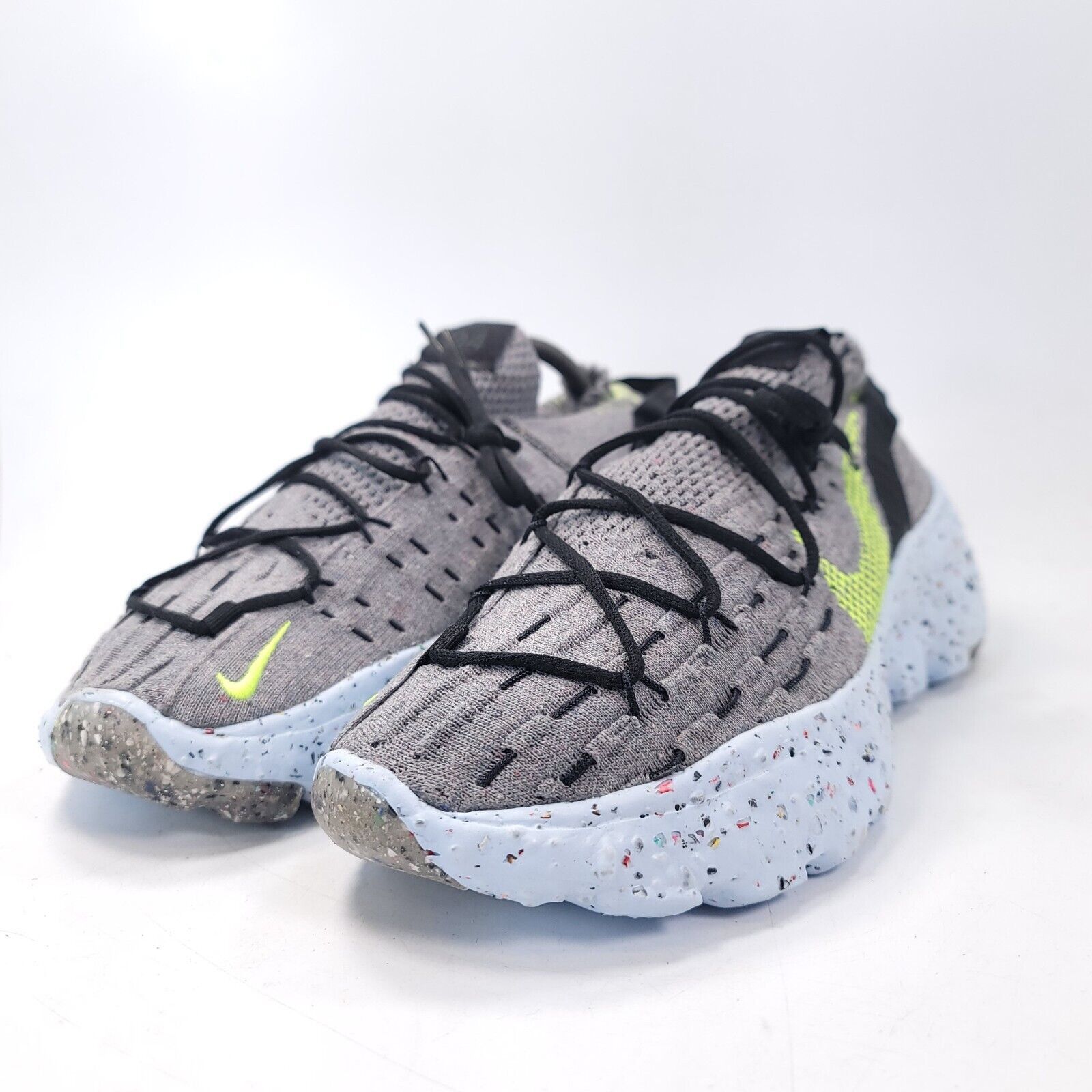 Nike Nike Space Hippie 04 Shoe Womens Size 12.5 CD3476-001 Gray Size US 12 / IT 42 - 1 Thumbnail