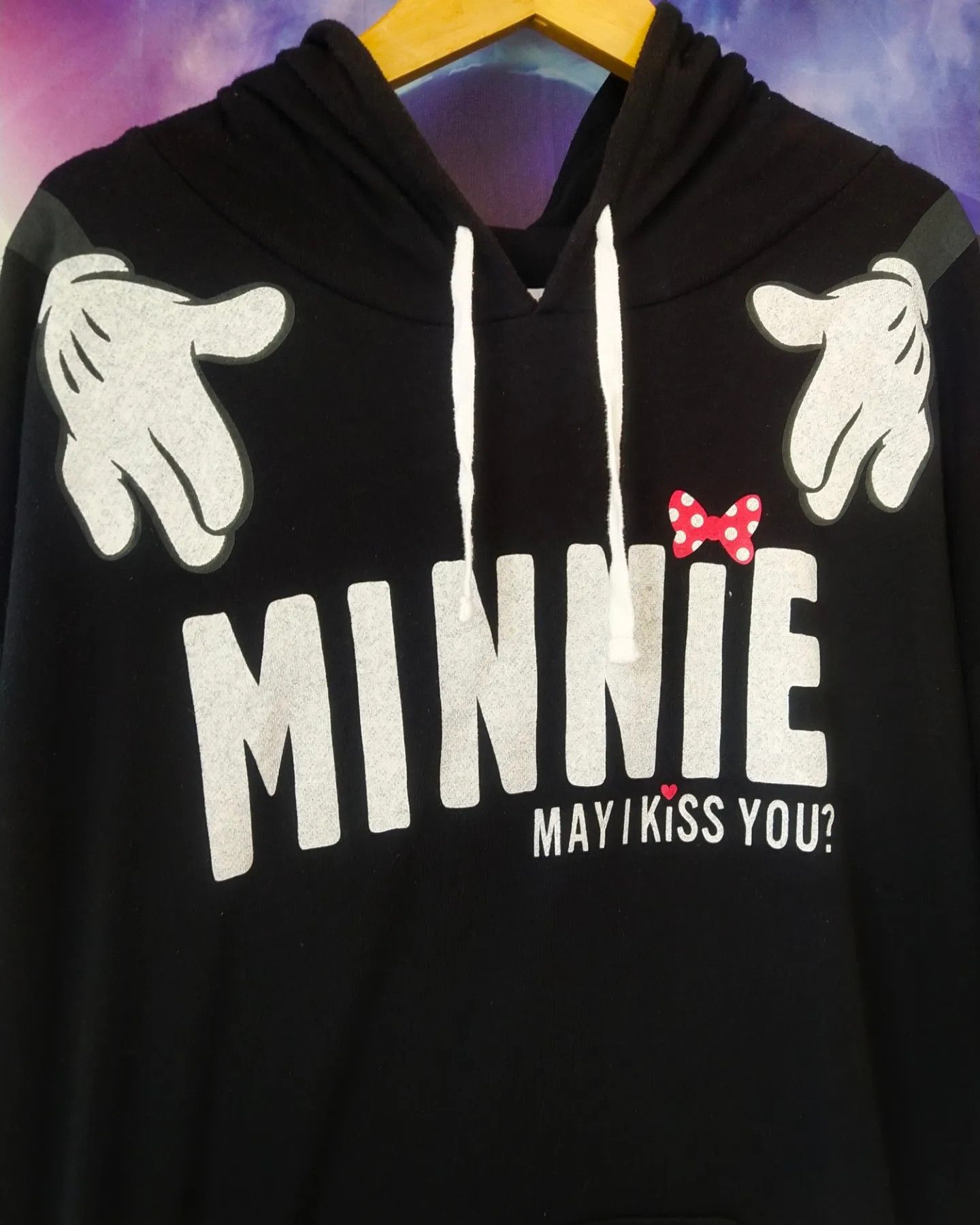 Disney Disney Minnie Mouse Hands Cartoon Hoodie Size US XL / EU 56 / 4 - 2 Thumbnail