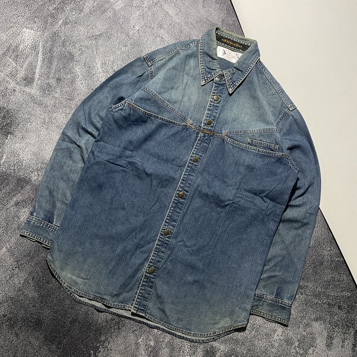 Avirex × Marithe + Francois Girbaud Vintage Double Pocket Marithe Francois Girbaud Shirts Size US XL / EU 56 / 4 - 3 Thumbnail