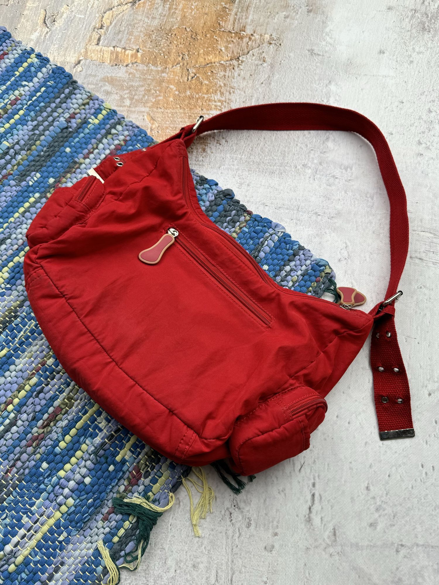 Vintage Vintage Cargo Handle Bag A440(13) Size ONE SIZE - 8 Thumbnail