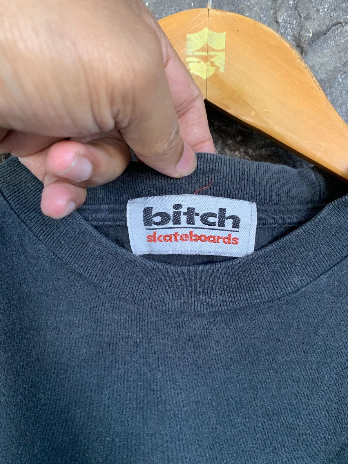 Vintage Vintage 90s Bitch Skateboards Long Sleeve T shirt Size US S / EU 44-46 / 1 - 7 Thumbnail