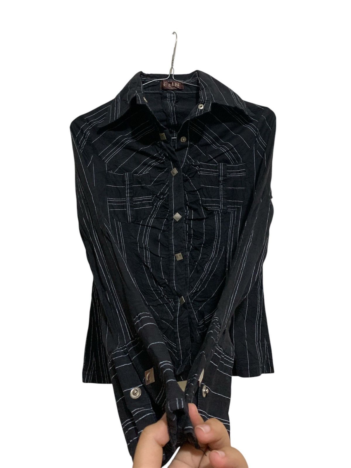 If Six Was Nine women's y2k slim fit shirt Size M / US 6-8 / IT 42-44 - 8 Thumbnail