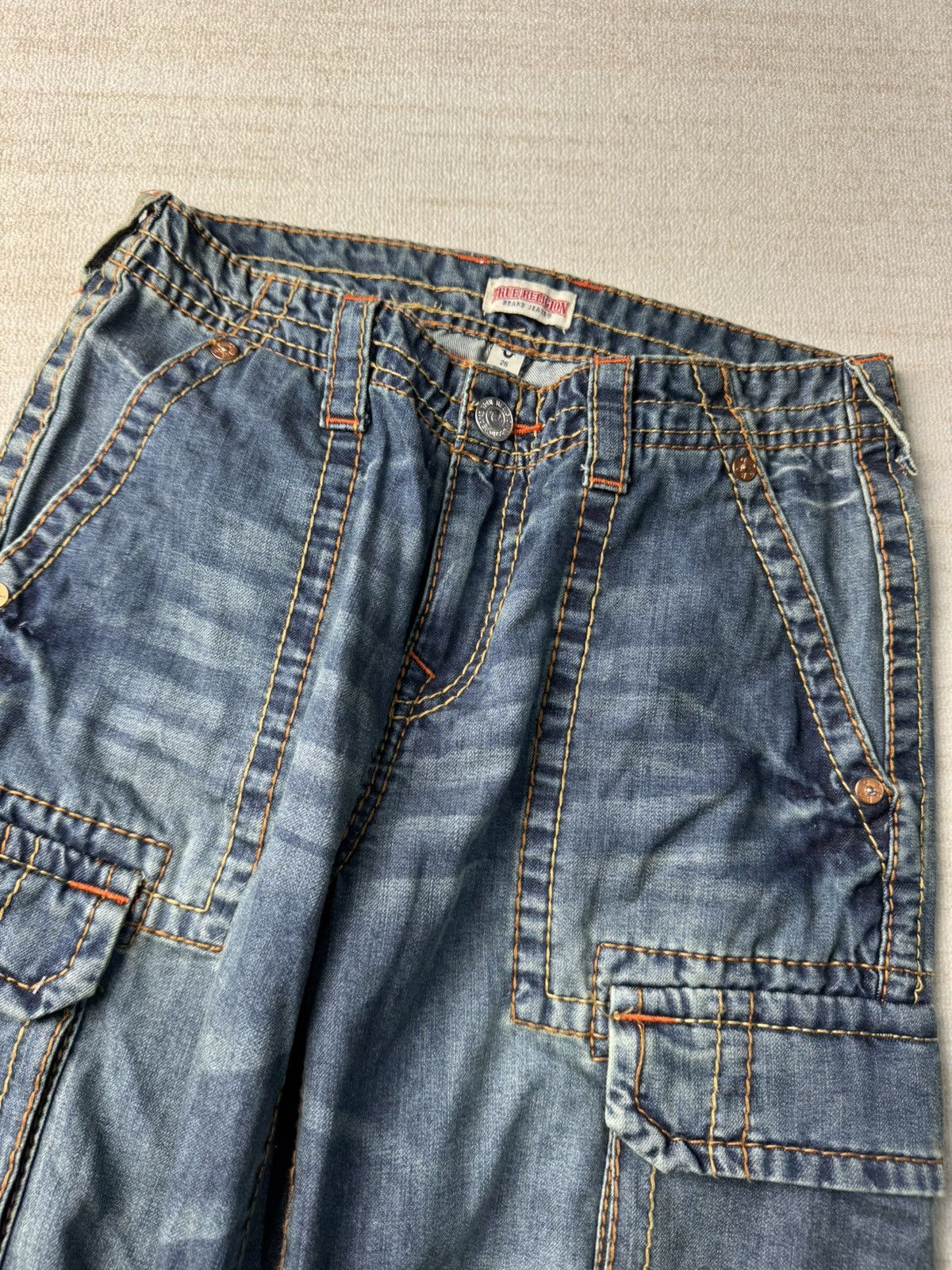 True Religion Denim cargo pants 26 Size 26" / US 2 / IT 38 - 5 Thumbnail