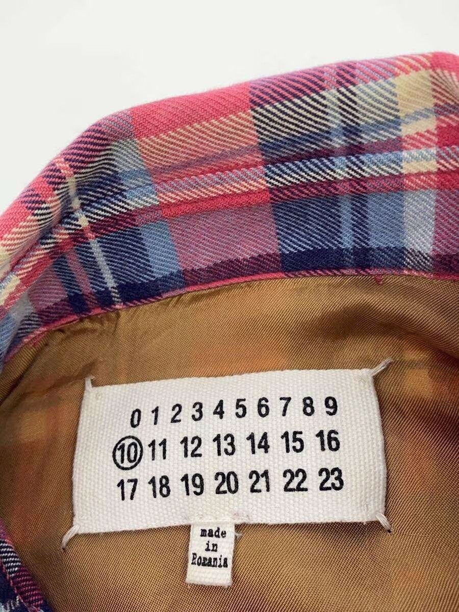 Maison Margiela SS16 Plaid Elbow Patch Button Shirt Size US S / EU 44-46 / 1 - 4 Thumbnail