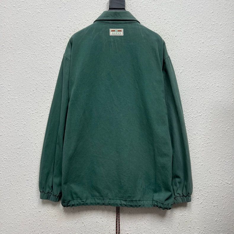 Gucci Gucci STITCHING BEHIND LOGO TANNING WORKS JACKET 2501-Nexta Size US S / EU 44-46 / 1 - 2 Thumbnail