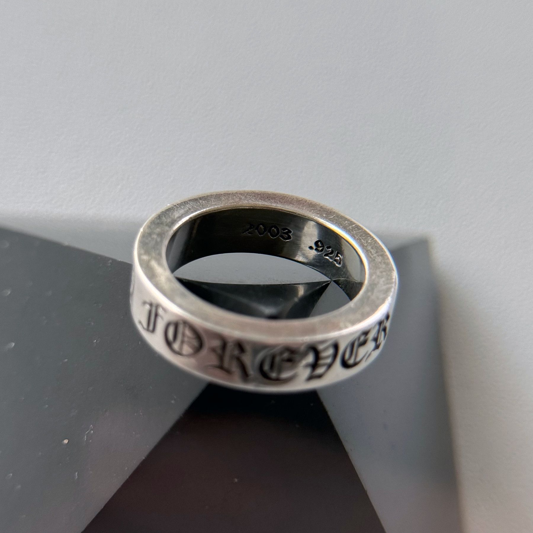 Chrome Hearts Chrome Hearts CH Forever Ring Size ONE SIZE - 10 Thumbnail