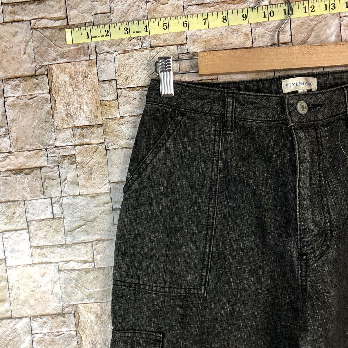 Japanese Brand Style Basic Black vintage Cargo casual Pants #A1141 Size 26" / US 2 / IT 38 - 7 Thumbnail