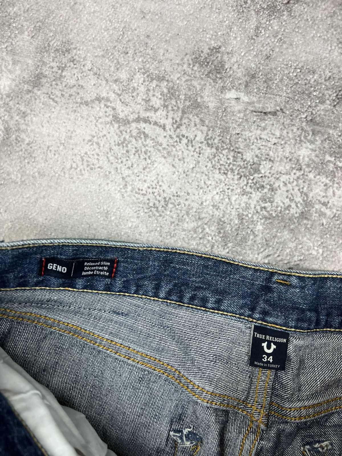 True Religion True Religion Mens Blue Denim Pants Jeans Size US 34 / EU 50 - 5 Thumbnail