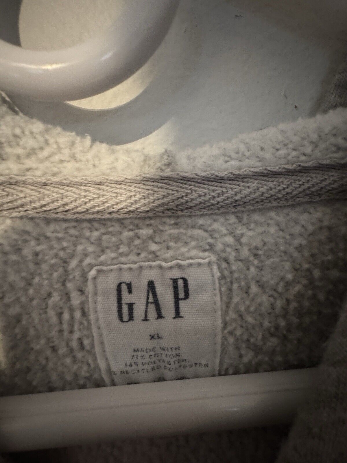 Gap Gap Hoodie Unisex XL Gray Fleece Size US XL / EU 56 / 4 - 2 Thumbnail