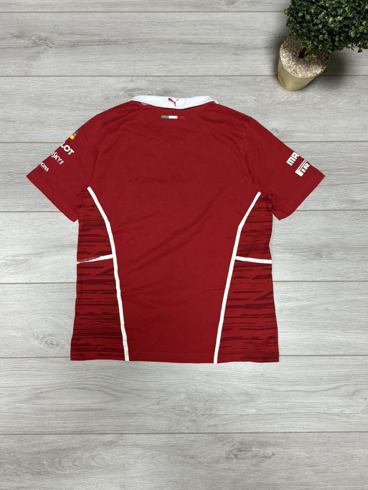 Puma Puma Santander Ferrari shirt polo Size US L / EU 52-54 / 3 - 6 Thumbnail