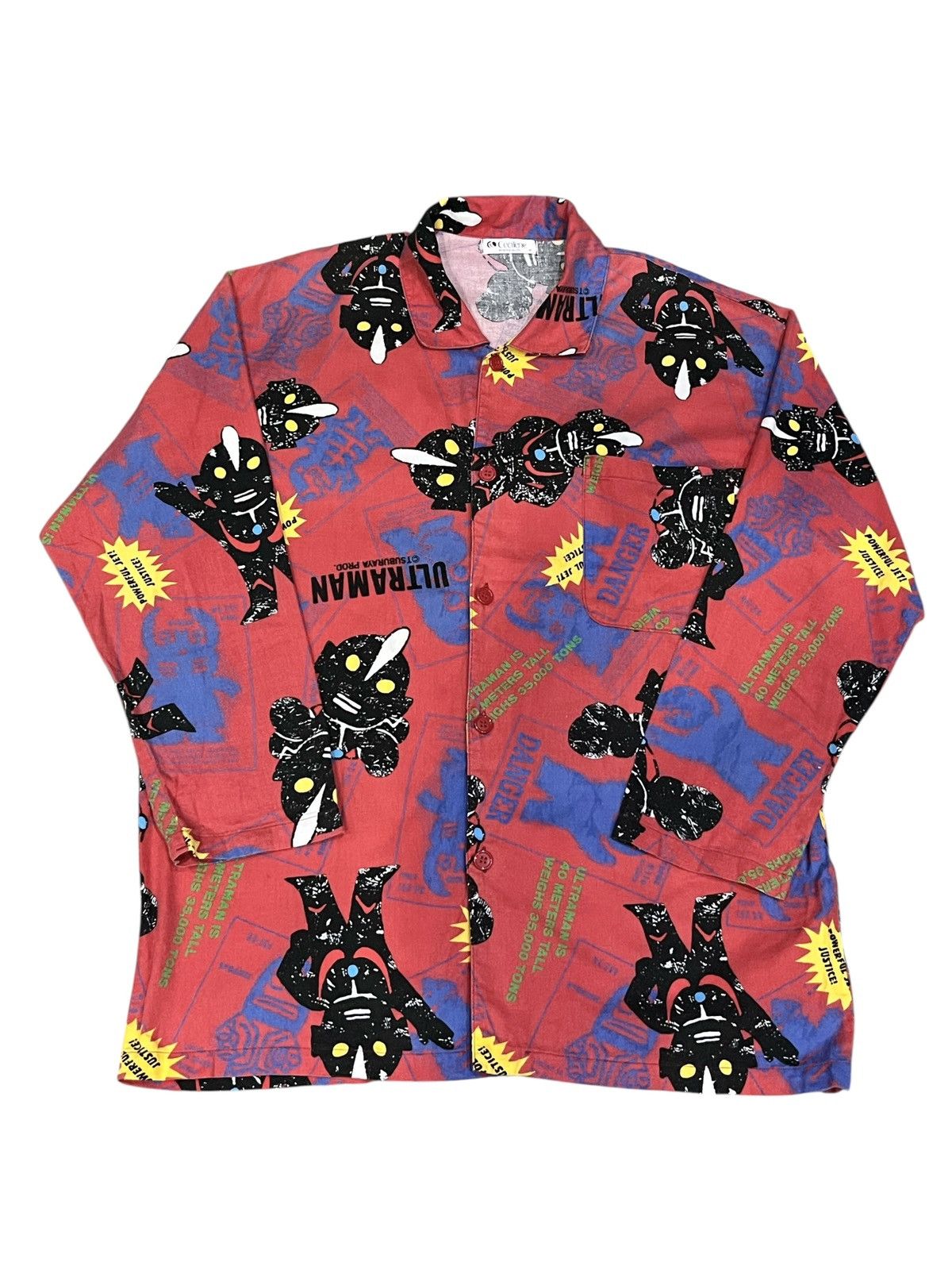 Sleeper 🔥RARE ULTRAMAN ©TSUBURAYA PROD.FULL PRINT PAJAMA SET Size US S / EU 44-46 / 1 - 3 Thumbnail