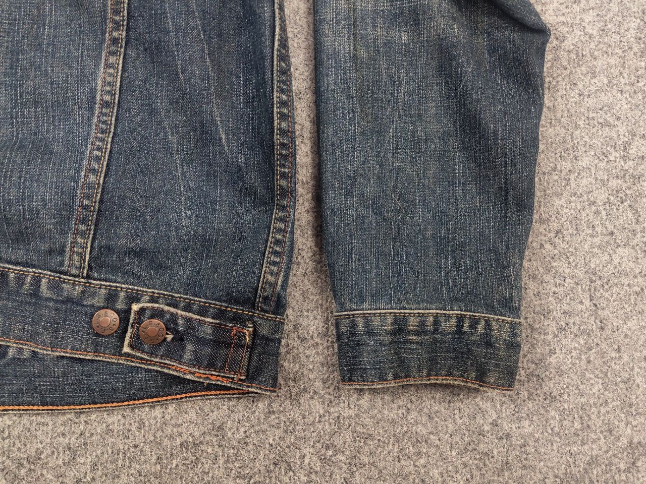 Levi's Rare Vintage 90's levis red tab Selvedge Denim Jacket Size US L / EU 52-54 / 3 - 11 Thumbnail