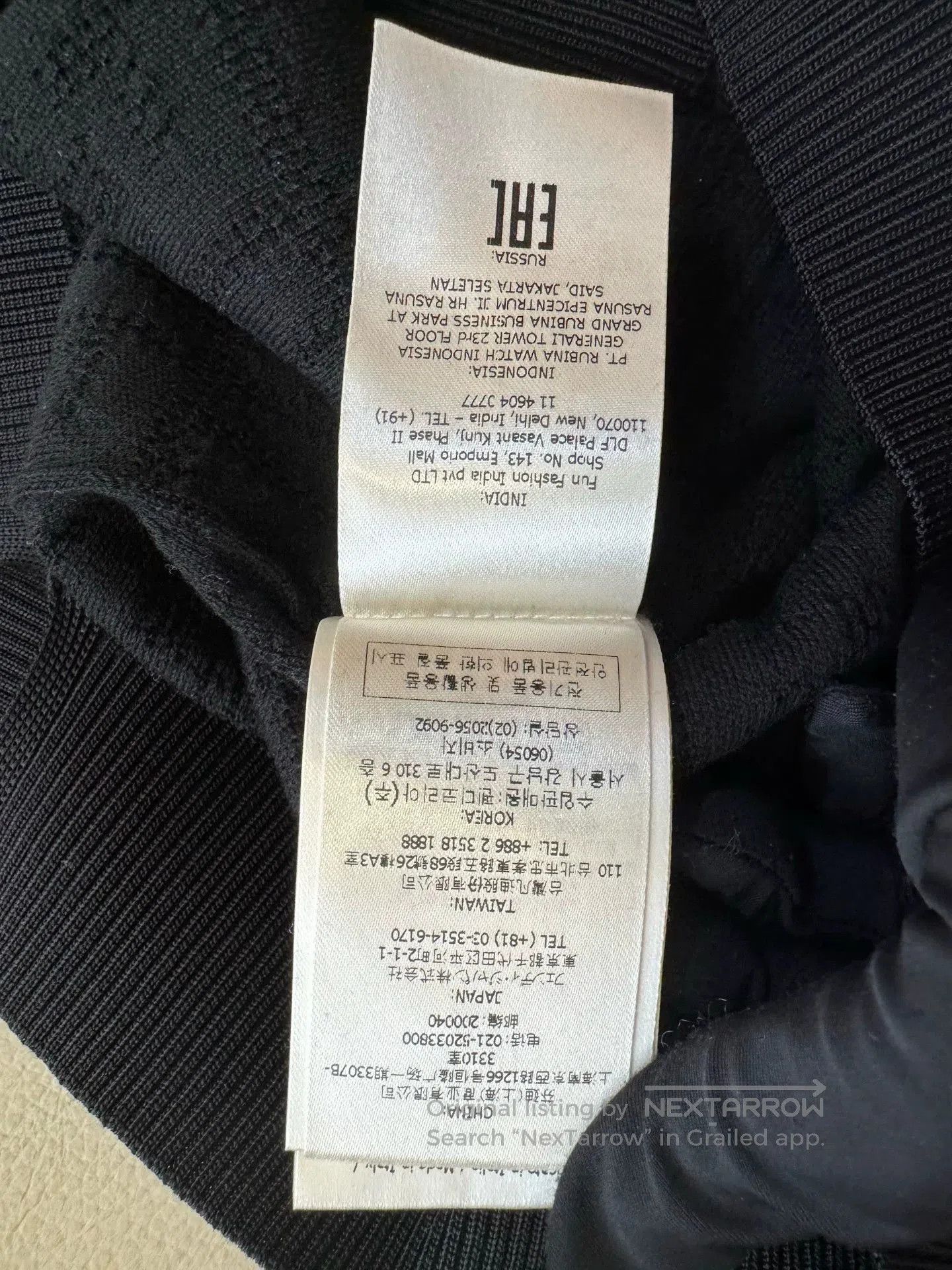 Fendi Fendi Black Cotton Short Sleeve T-shirt. Size US S / EU 44-46 / 1 - 7 Thumbnail