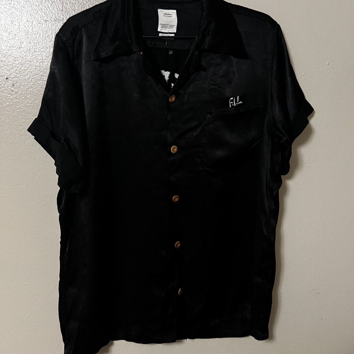 Visvim Viacom Peerless Satin Bowling shirt Size US L / EU 52-54 / 3 - 4 Thumbnail