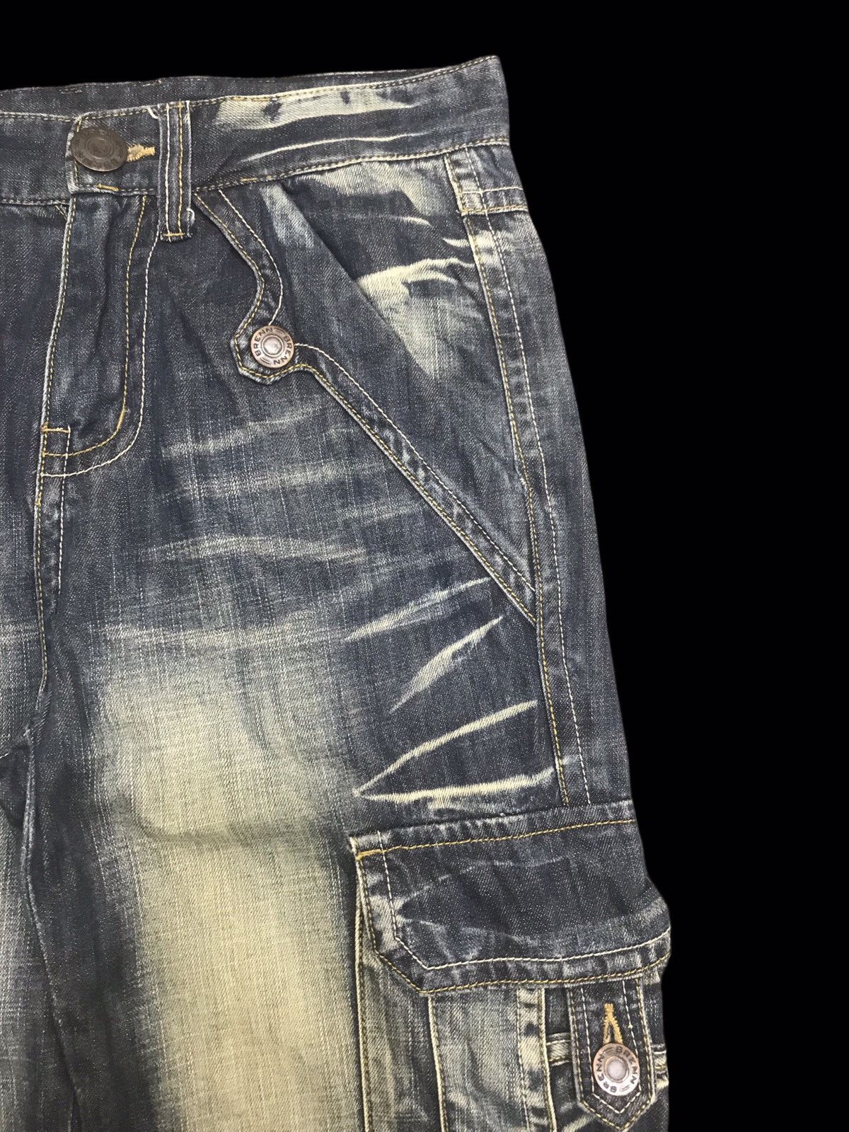 Other 💥LOOSE💥VERY RARE BRENTANO 3D POCKET LOOSE CARGO DENIM F356 Size US 31 - 3 Thumbnail