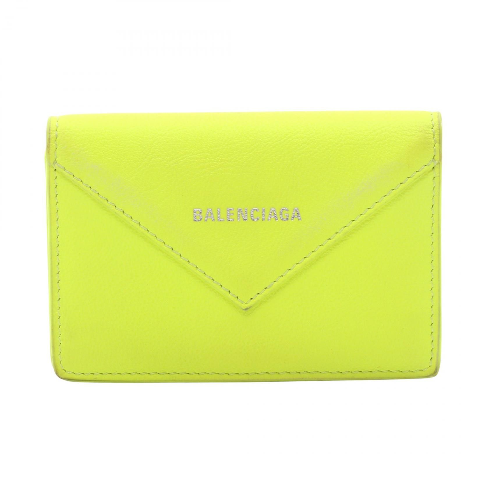 Balenciaga Balenciaga Balenciaga Papier Za Thin Card Leather Card Case Leather Card Case DUTY FREE for USA Size ONE SIZE - 1 Thumbnail
