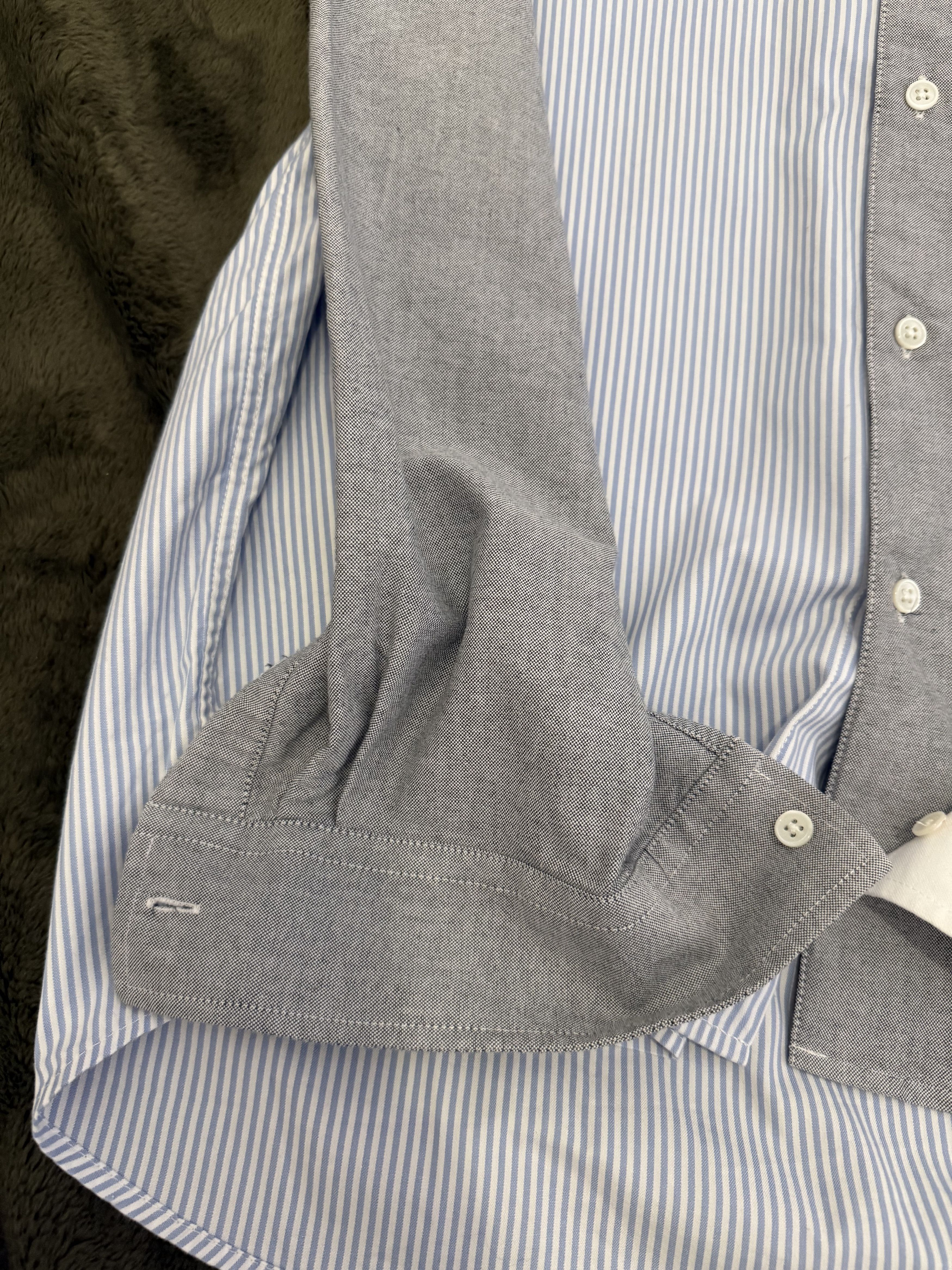 JW Anderson JW ANDERSON CLASSIC FIT PATCHWORK SHIRT Size US M / EU 48-50 / 2 - 6 Thumbnail