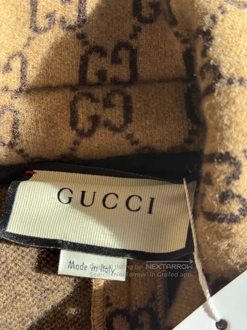Gucci Gucci Full-printed cloak coat Size ONE SIZE - 4 Thumbnail