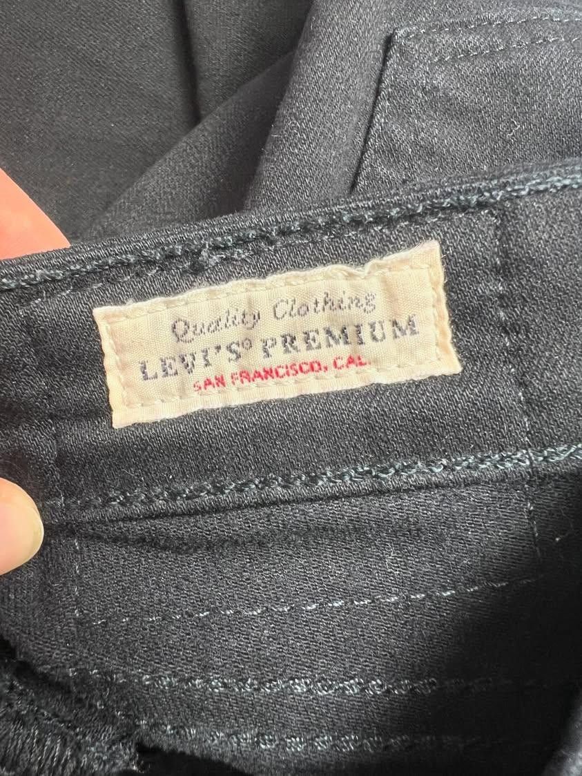 Levi's Levi's baggy denim pants Black 27x28 Size 27" / US 4 / IT 40 - 4 Thumbnail